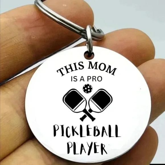 This mom is pro pickleball player Hot Keychain - Picture 1 of 1